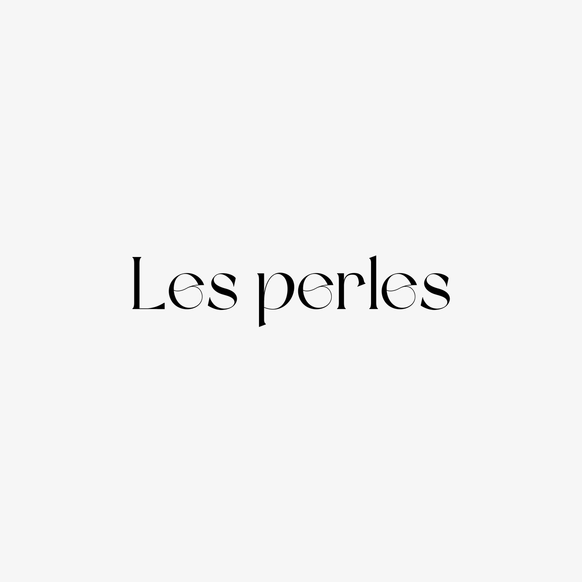 Les perles