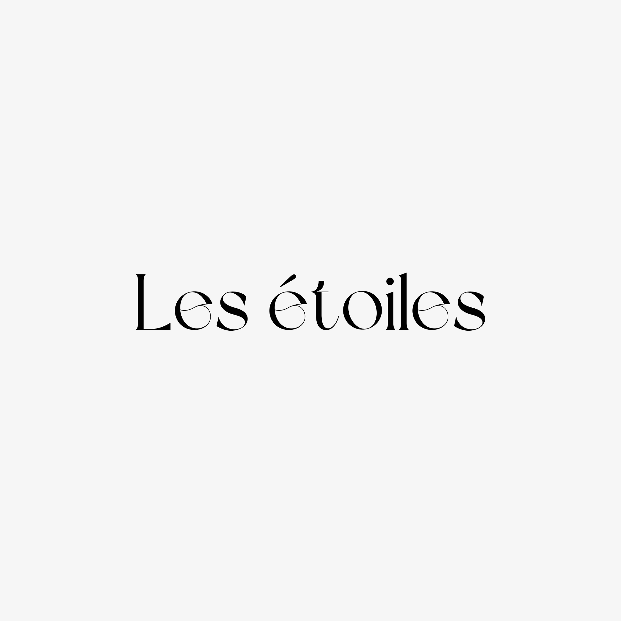 Les étoiles